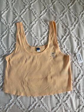 Old Navy Ribbed Cropped Tank Top